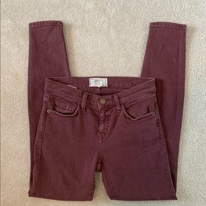 Current Elliott the original stiletto Jean size 26